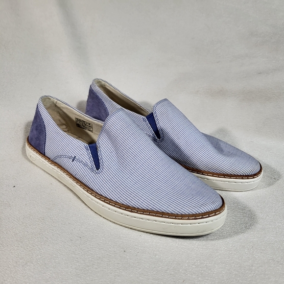 UGG Adley Stripe Slip On Sneakers Womens 9 - Picture 1 of 10